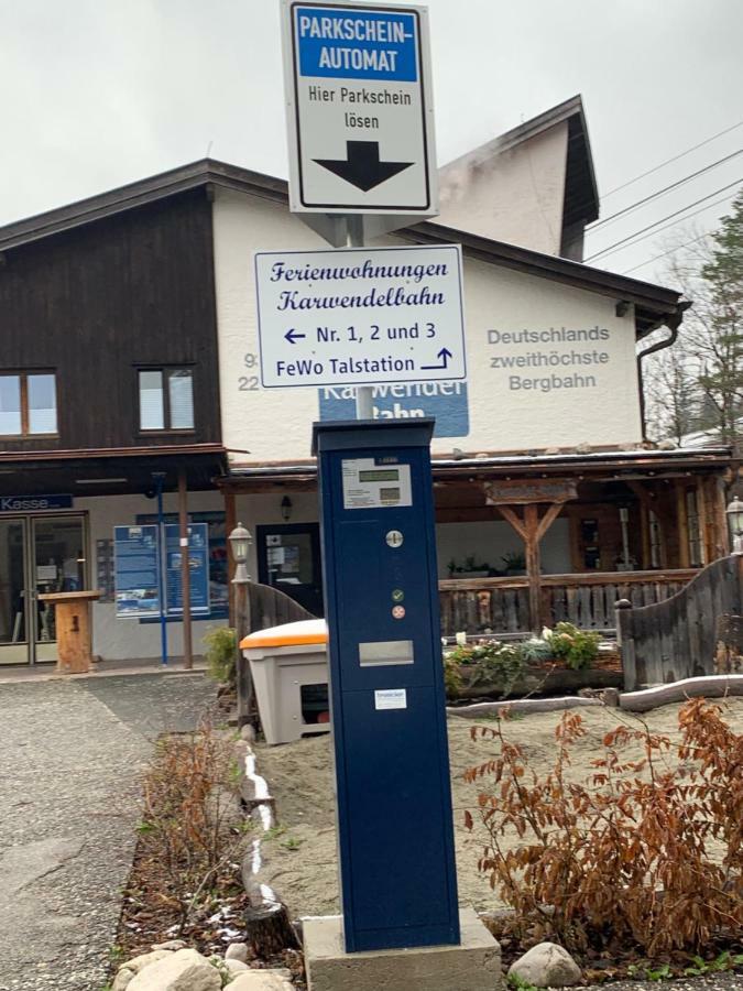 Ferienwohnungen Karwendelbahn Mittenwald Buitenkant foto